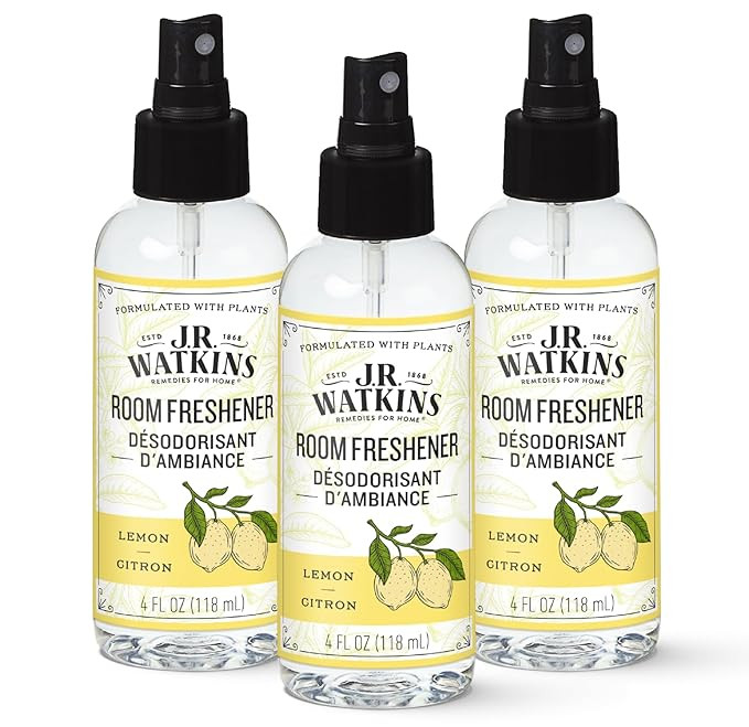 J.R. Watkins Room Freshener - Lemon - 4 Fl Oz(Pack of 3) | Amazon (US)
