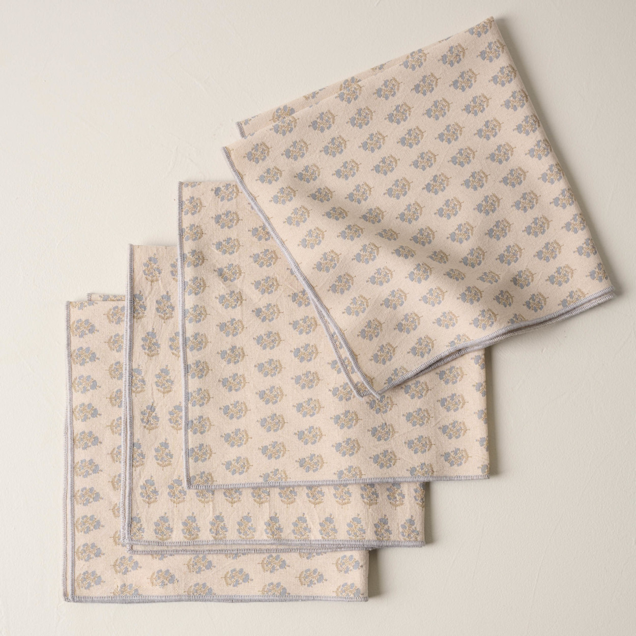 Block Print Napkin Set of Four | Magnolia