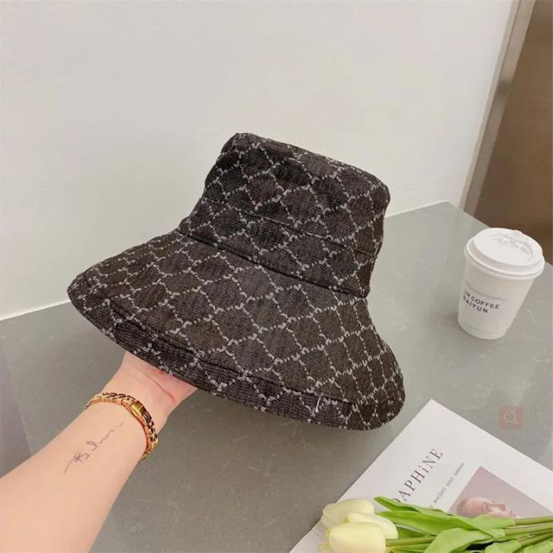 Designers Canvas Bucket Hat Fashion Cowboy Wide Brim Hats Fisherman Classic Caps For Women Mens L... | DHGate