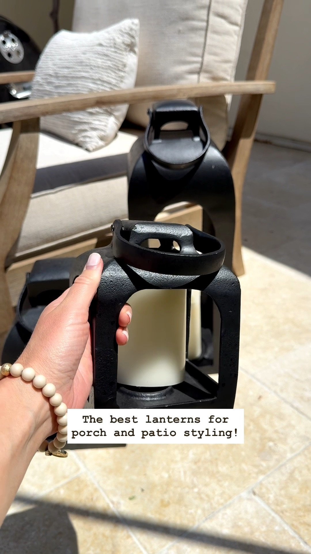Target summer decor finds! The perfect lanterns for your porch and patio 

Americana decor. 4th of July decor. Summer home decor. Target decor.