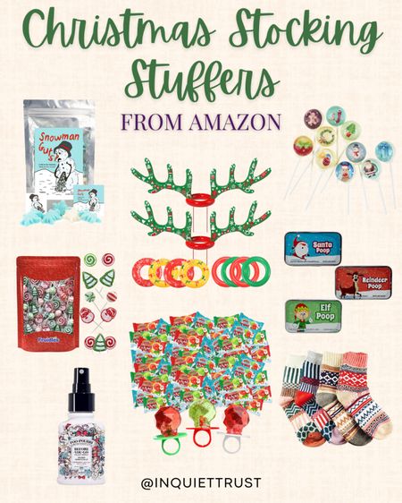 Fun and unique stocking stuffers from Amazon!

#afforabledfinds #holidaygiftguide #kidsgifts #adultgifts #christmasstockings

#LTKHoliday #LTKfamily #LTKSeasonal