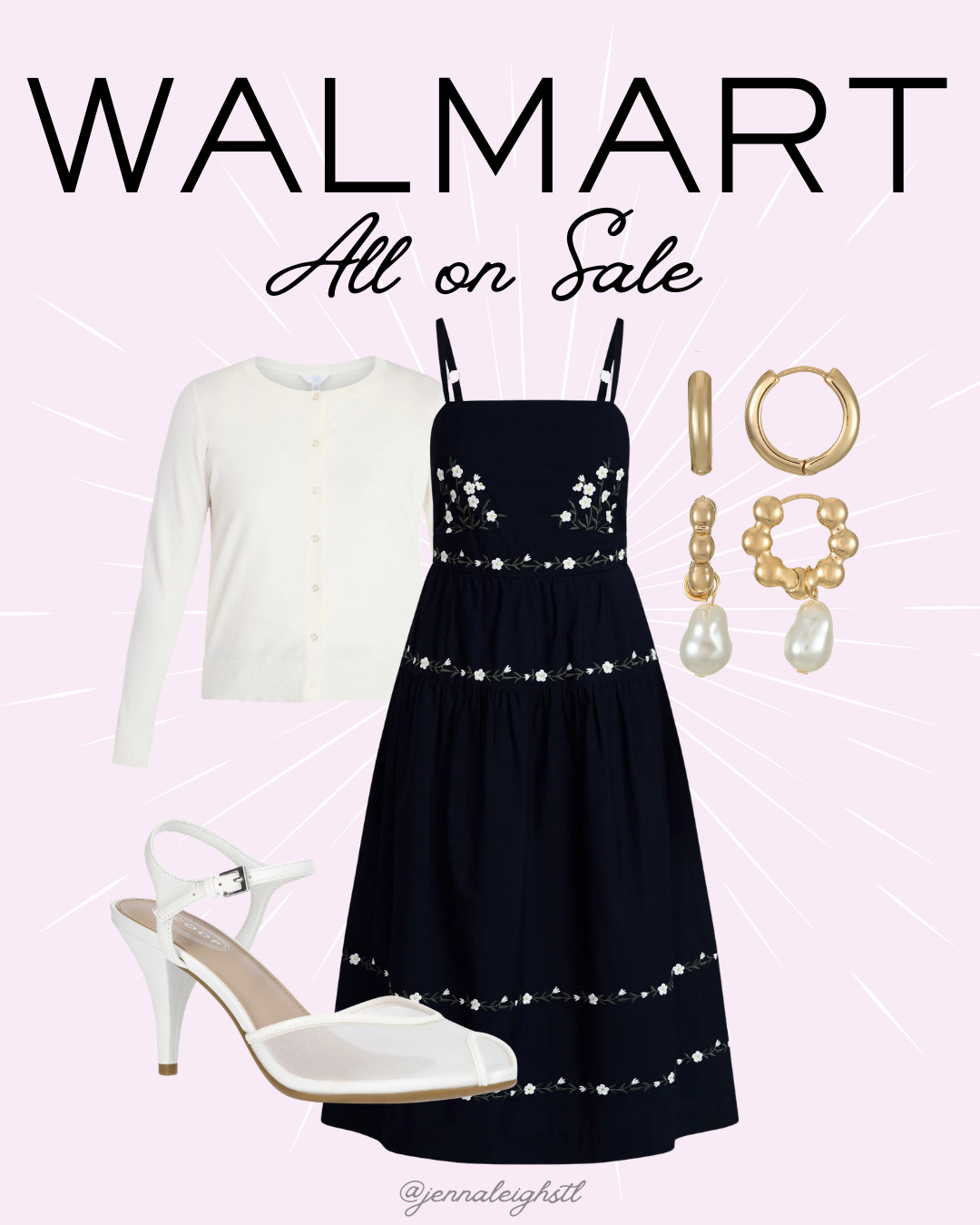 This entire look is on sale at Walmart right now. 

 #LTKootd #LTKSaleAlert #LTKMidsize