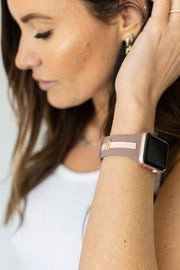 Honey Bee Me Mauve and Blush Apple Band | StrawberryAvocados