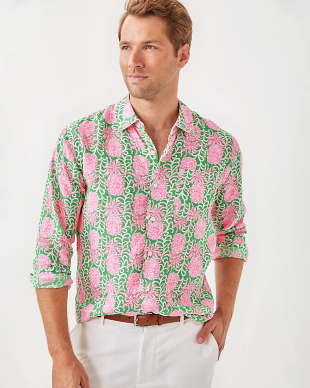 Men's Stuff Addison Shirt | Lilly Pulitzer | Lilly Pulitzer