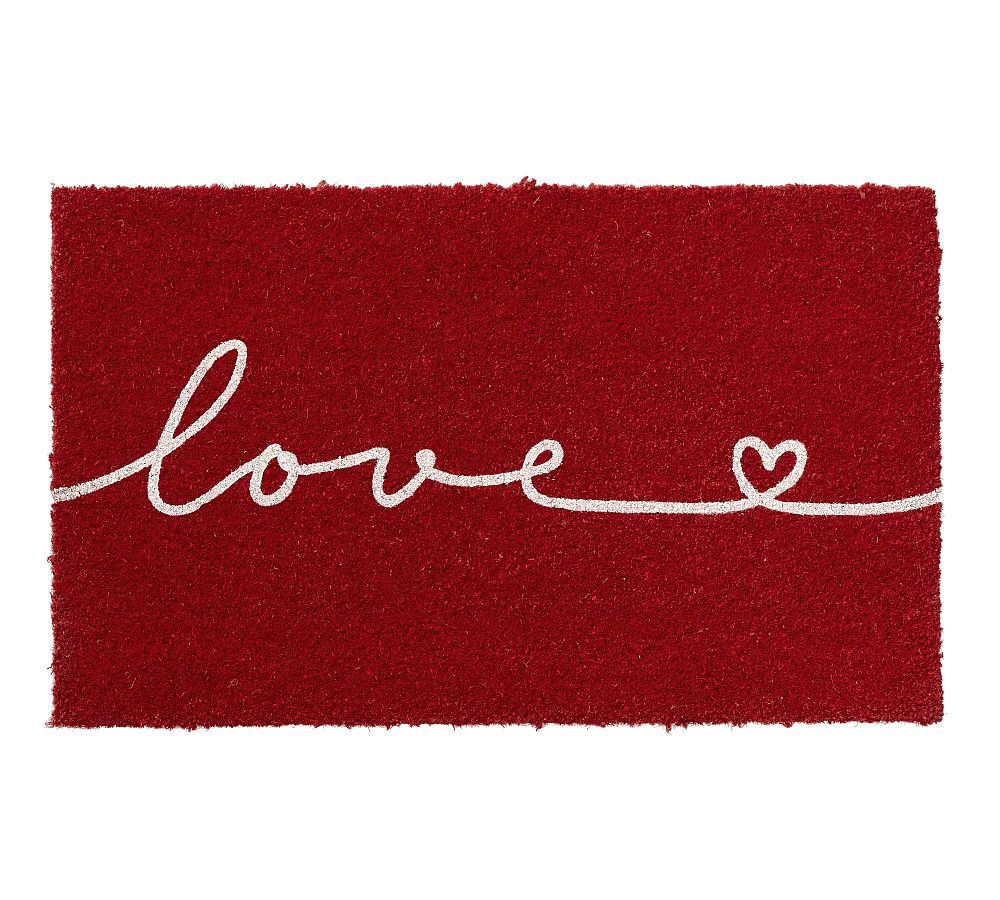 Love Script Doormat | Pottery Barn (US)