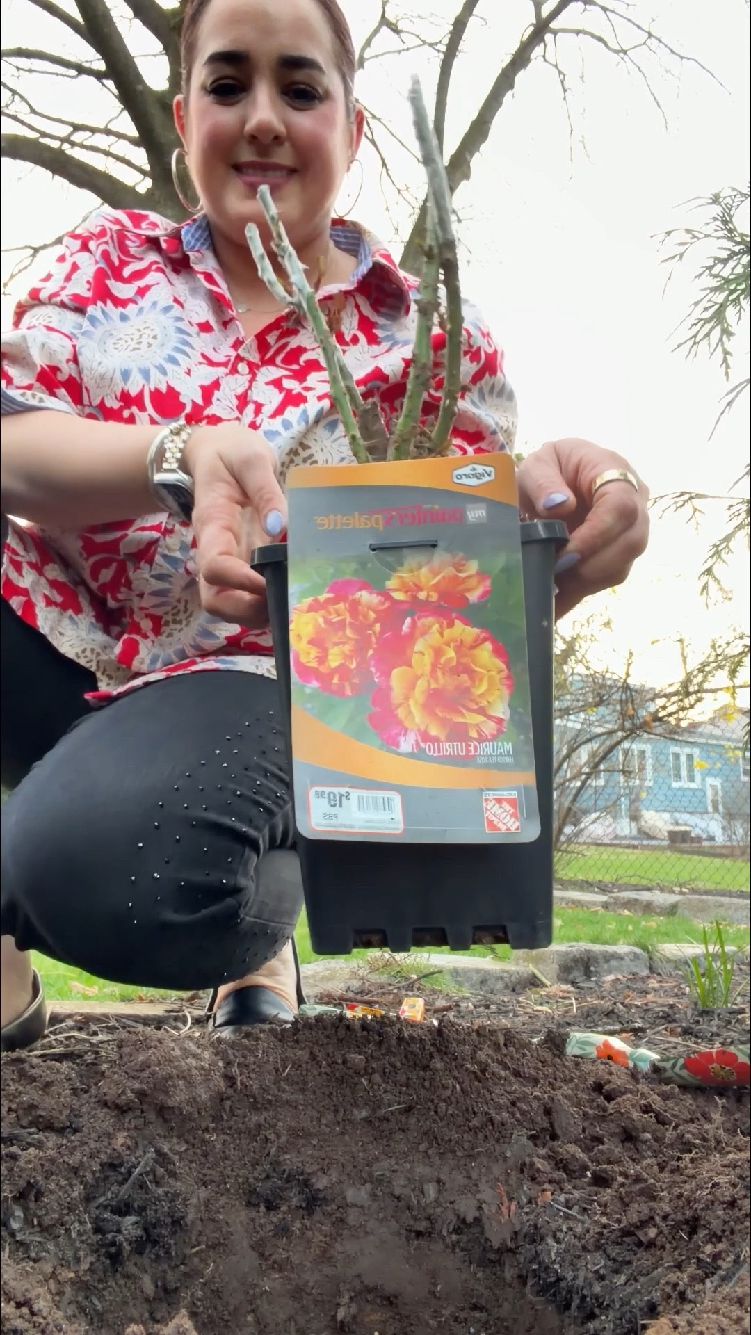 Happy Monday bell@s! How is your day going? Nothing compares to the beauty of fresh-cut flowers 🌷 Our backyard garden came with so many beautiful bushes & shrubs, but not many cutting flowers. Today we’re changing that! I’m planting a Maurice Utrillo hybrid tea rose 🌹 and a pink hydrangea! I can’t wait to watch them grow & thrive in our garden. For now, we wait patiently… but I already know it’ll be so worth it 🤍✨ My gardening tools are from @Walmart and as per ushe, I’ve linked them through the LTK App. To shop this post here is how:
.
.
.
.
.
.
Jewelry: JanAllureJewelry.com
.
.
.
.
.
.
.
GardenDiaries 
FlowerLover 
HydrangeaLove 
RoseGarden 
BackyardGarden 
LTKStyle 
SpringPlanting 
HomeGarden BloomWhereYouArePlanted

#LTKHome #LTKSeasonal #LTKdayinmylife