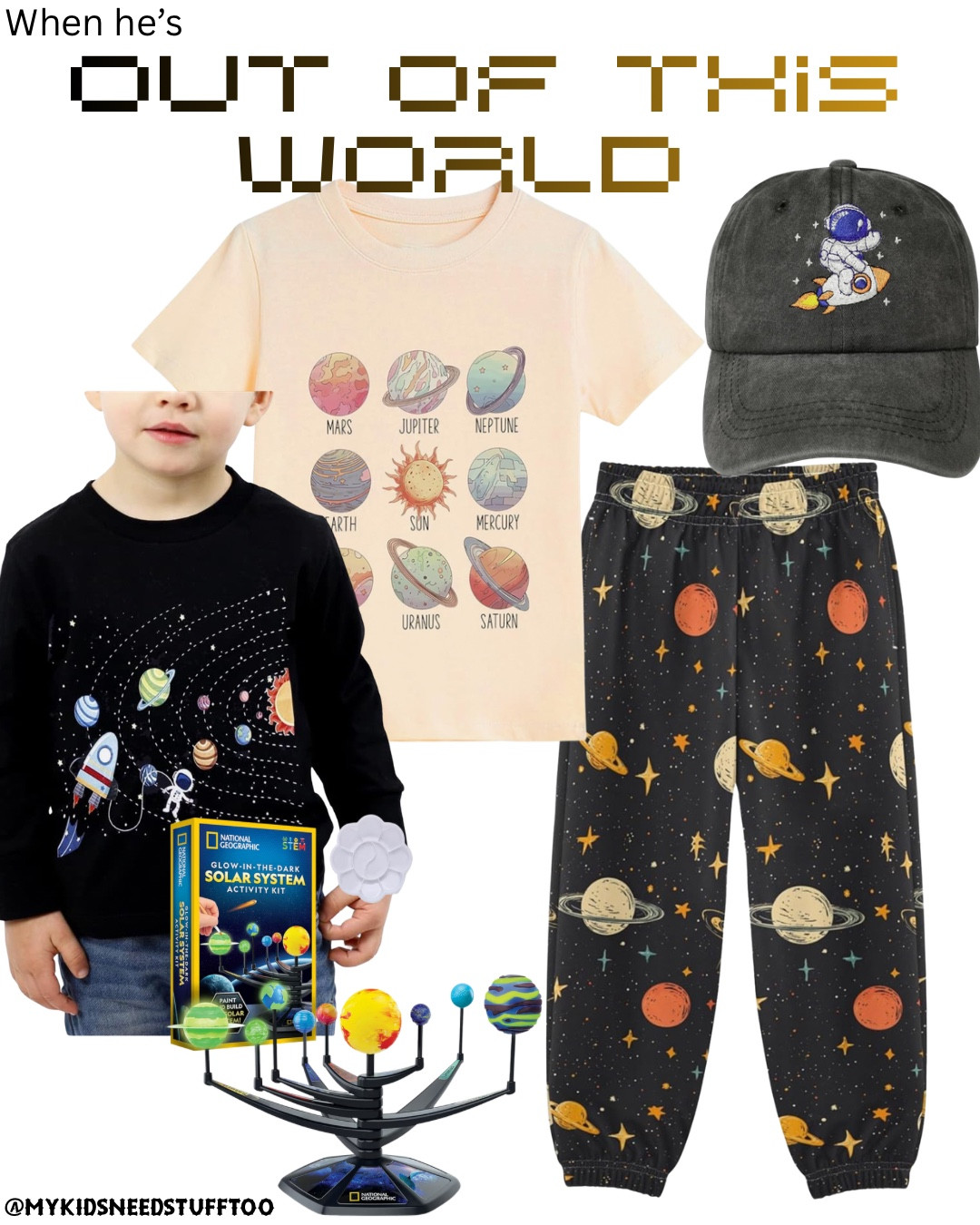 When he’s OUT OF THIS WORLD.  This is for the boys who love space and planets and stars a rocket ships.  I look forward to future space camps.  Boy space lovers

#LTKKids #LTKActive #LTKTravel