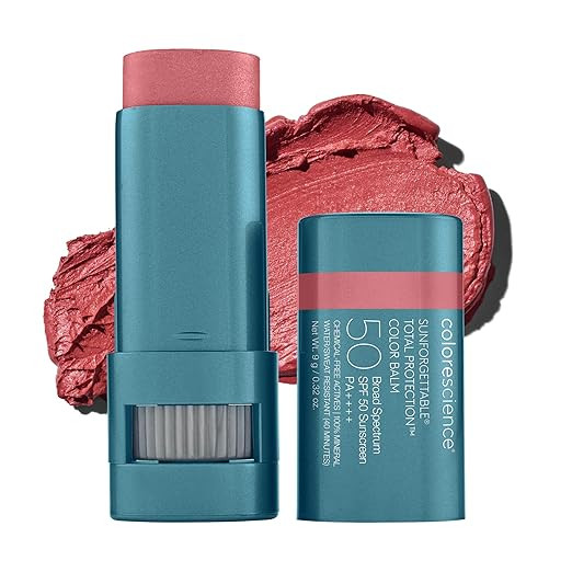 Colorescience Sunforgettable Total Protection Color Balm SPF 50, Mineral, Broad Spectrum, Buildab... | Amazon (US)