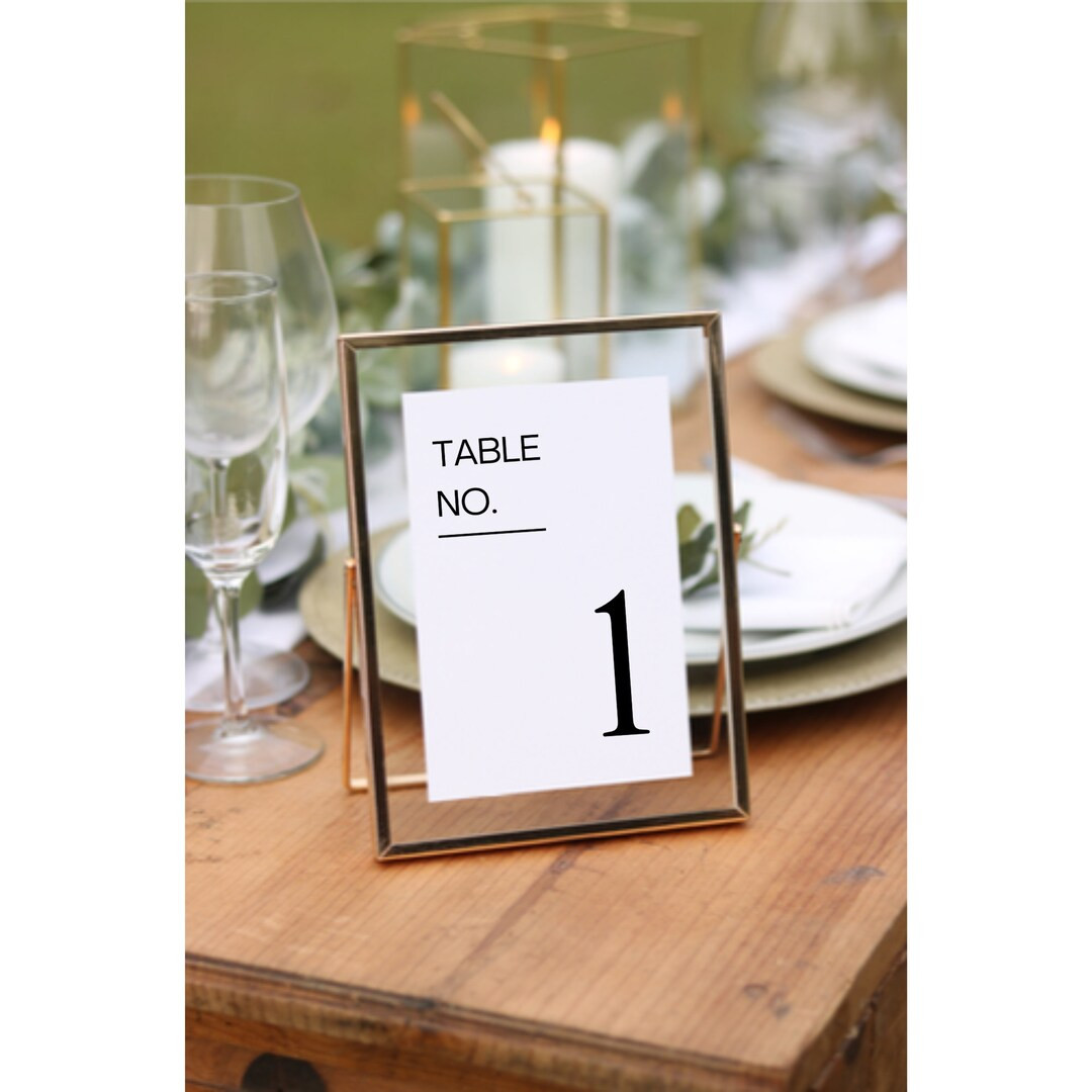 Wedding Table Number Template Wedding Template Wedding Tables Numbers Wedding Templates Wedding S... | Etsy (CAD)