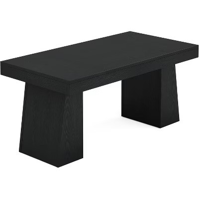 Lantine 55 Inches Home Office Executive Desk with Double Trapezoid Base | Target