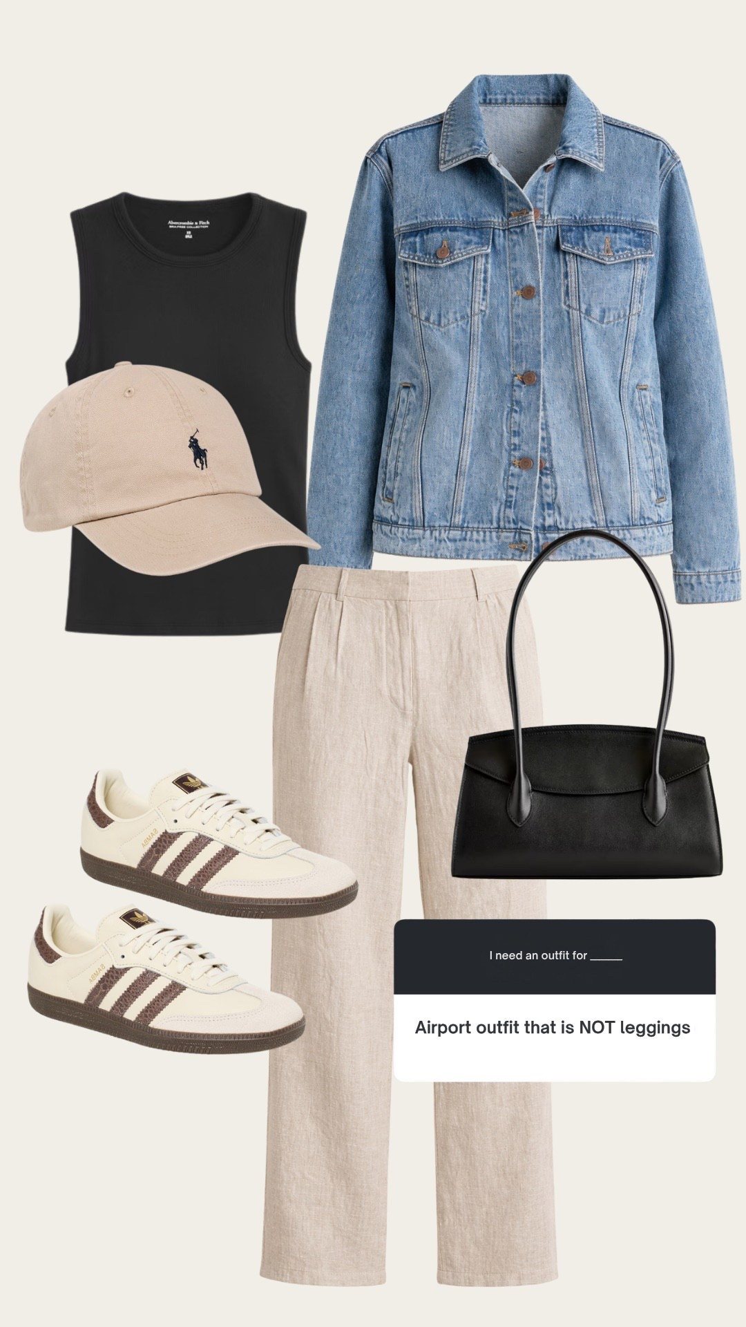 Chic airport outfit perfect for travel. 

#LTKTravel #LTKootd