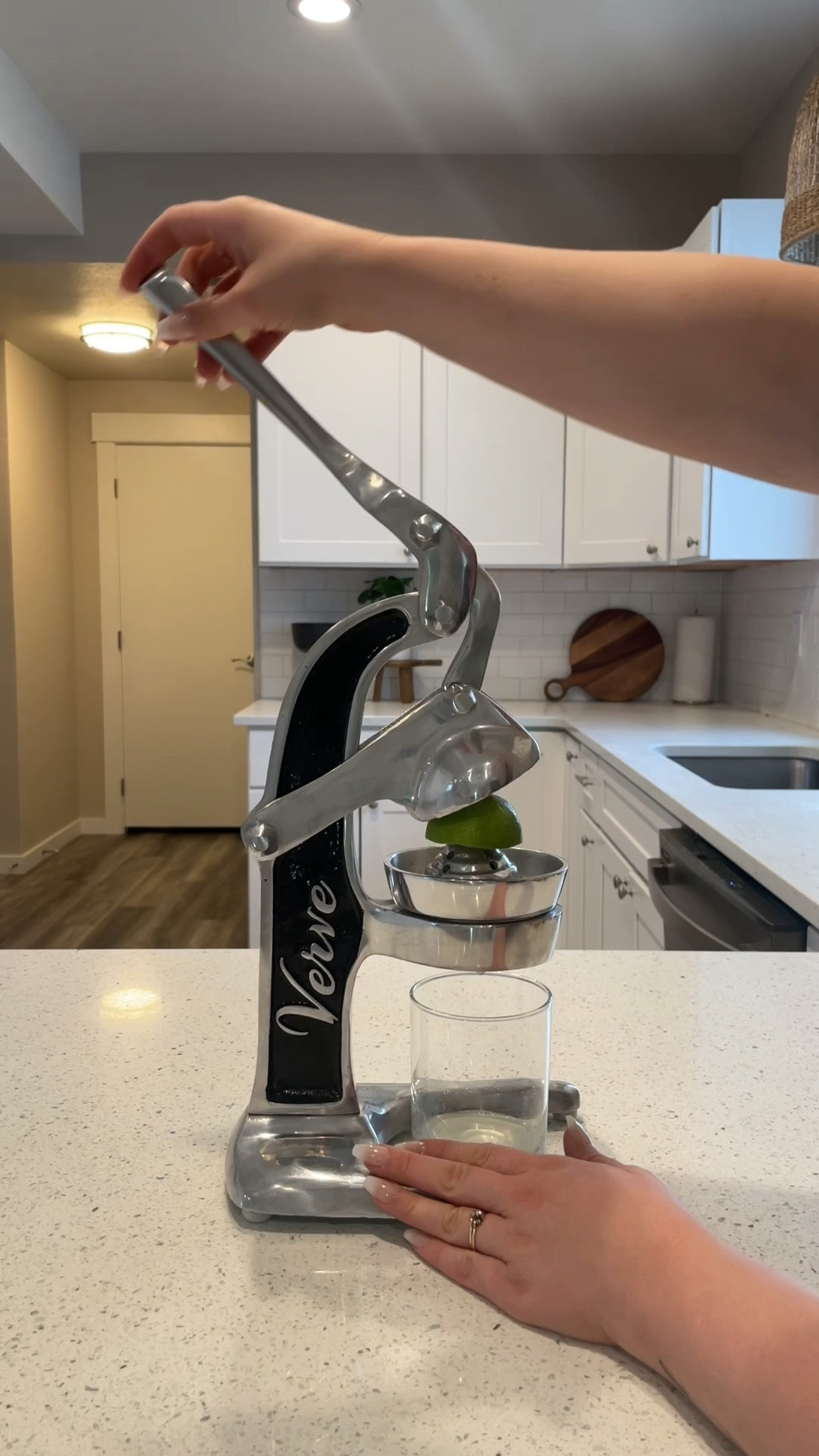 In the morning, I love preparing a fresh glass of nourishing juice using my @verve_culture citrus juicer. This juicer has inspired me to experiment with healthy mocktails and I’m loving them!

The wellness benefits in addition to the vibrant colors and flavors of these drinks add a beautiful dose of sunshine to my day!

The process of juicing is so meditative, and allows me to slow down, focus on my health, and start my day feeling refreshed and energized.

The juicer’s design and efficiency has made it a wonderful addition to my lifestyle. I love that I can elevate such a wide variety of recipes with this juicer, from salad dressings and marinades to mocktails and even desserts.

I am so grateful for the partnership with Verve Culture and the positive impact that their juicer has had on me. I look forward to continuing using my trusty new kitchen companion and enjoying its contributions to my self care routine and creativity in the kitchen.

Comment “JUICE” for the link or find the link in my bio for my LTK to shop the Verve Culture Artisan Citrus Juicer! 
 
🍊Featured Recipe 🥥

• 2 large freshly squeezed oranges
• 1 freshly squeezed lime
• 4 oz coconut water
• 1 splash of coconut milk
• a pinch of himilayan salt
• a touch of honey & salt for the rim
• add a lime garnish & orange peel twist


#LTKfoodie #LTKHome