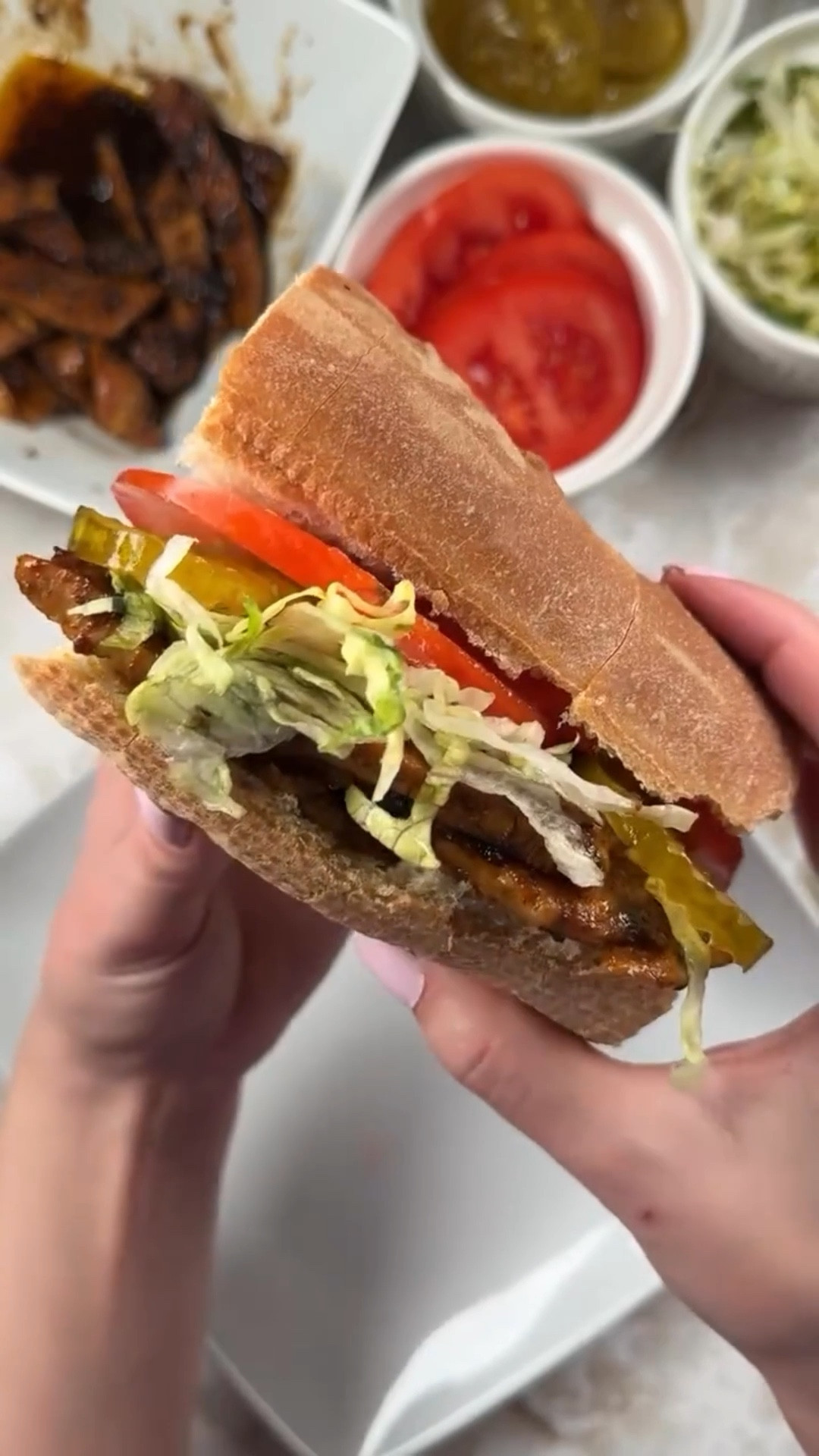Blackened Chicken Po’ Boy - Two Ways 🥖

Smoky, spice-crusted chicken piled high on a fresh-baked @stonehousebread Baguette (no GMOs, no sugar, no dairy!) The perfect foundation for whatever toppings you’re craving. 

Stack the Po’ Boy with creamy Southern-style slaw like my favorite local Cajun spot or layer it with shredded lettuce, juicy tomatoes, and dill pickle chips!

Which one are you choosing? ⬇️
 
@slapyamama @wicklespickles #stonehousebread #michigan #traversecitymichigan #michiganbakery

#LTKfoodie #LTKHome #LTKvlog