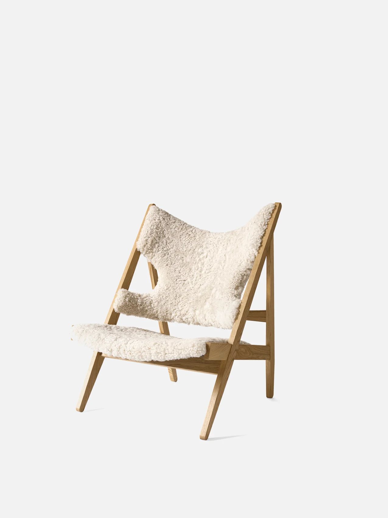Knitting Chair, Sheepskin | Audo Copenhagen
