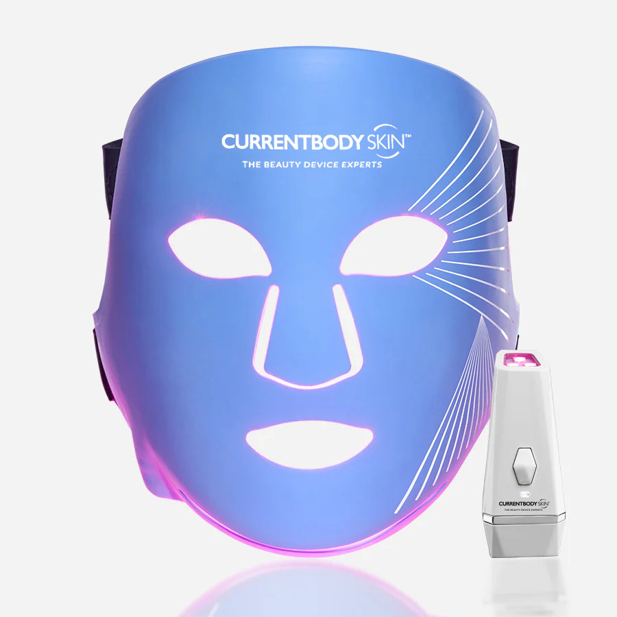 Blue LED Light Therapy Face Mask for Spots | Currentbody (UK, IE)