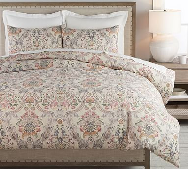 Ivana Cotton Duvet Cover & Shams | Pottery Barn (US)