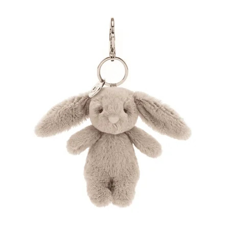 Jellycat Bashful Bunny Beige Bag Charm Soft Plush Toy Keychain | Walmart (US)
