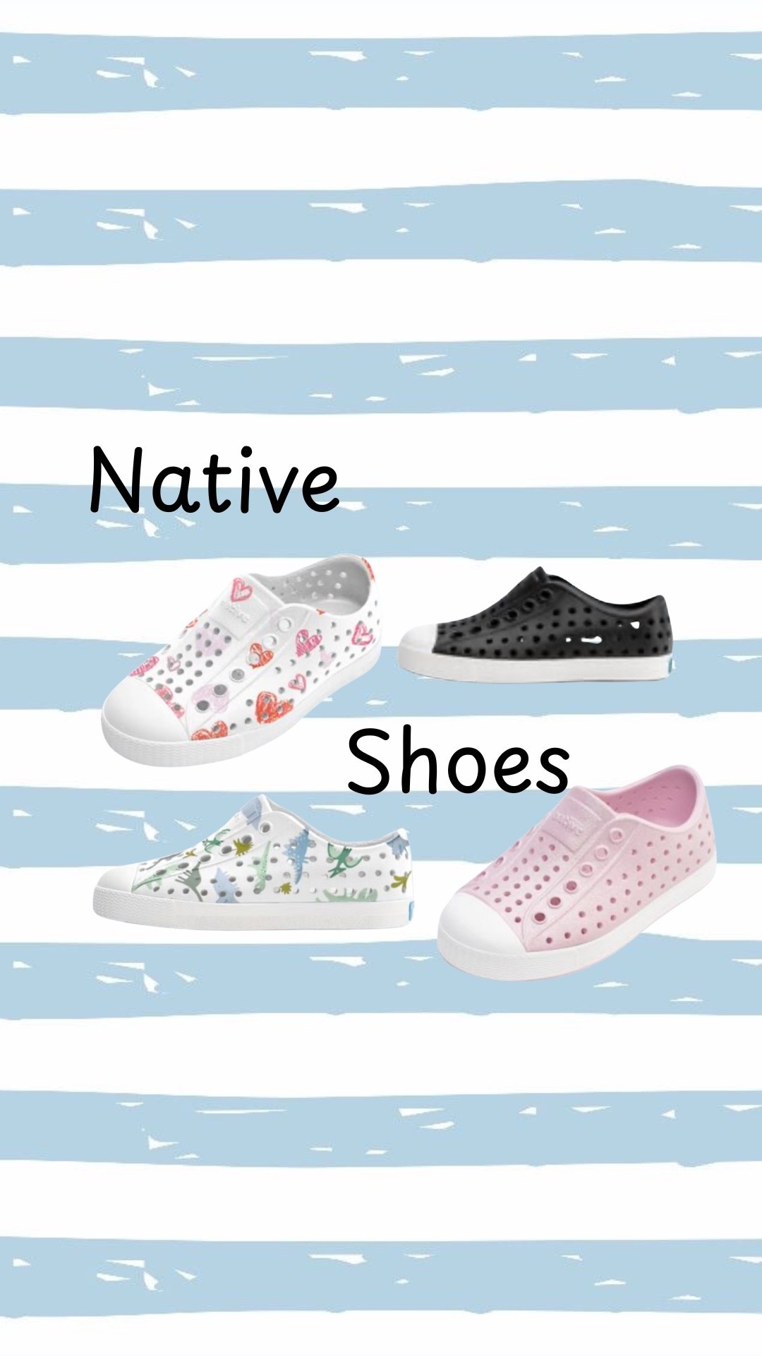 Cutie little shoes that are easy to clean! 