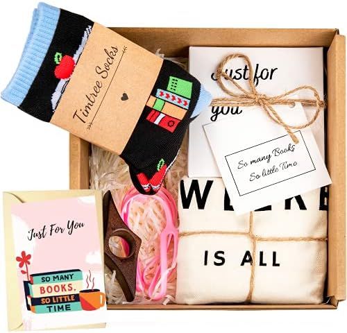 Book Lovers Gifts Box - The Perfect Gifts for Book Lovers -Contains 5 Curated Reading Gifts in a ... | Amazon (US)