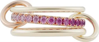 Petunia Ombré Pink Sapphire Linked Ring | Nordstrom