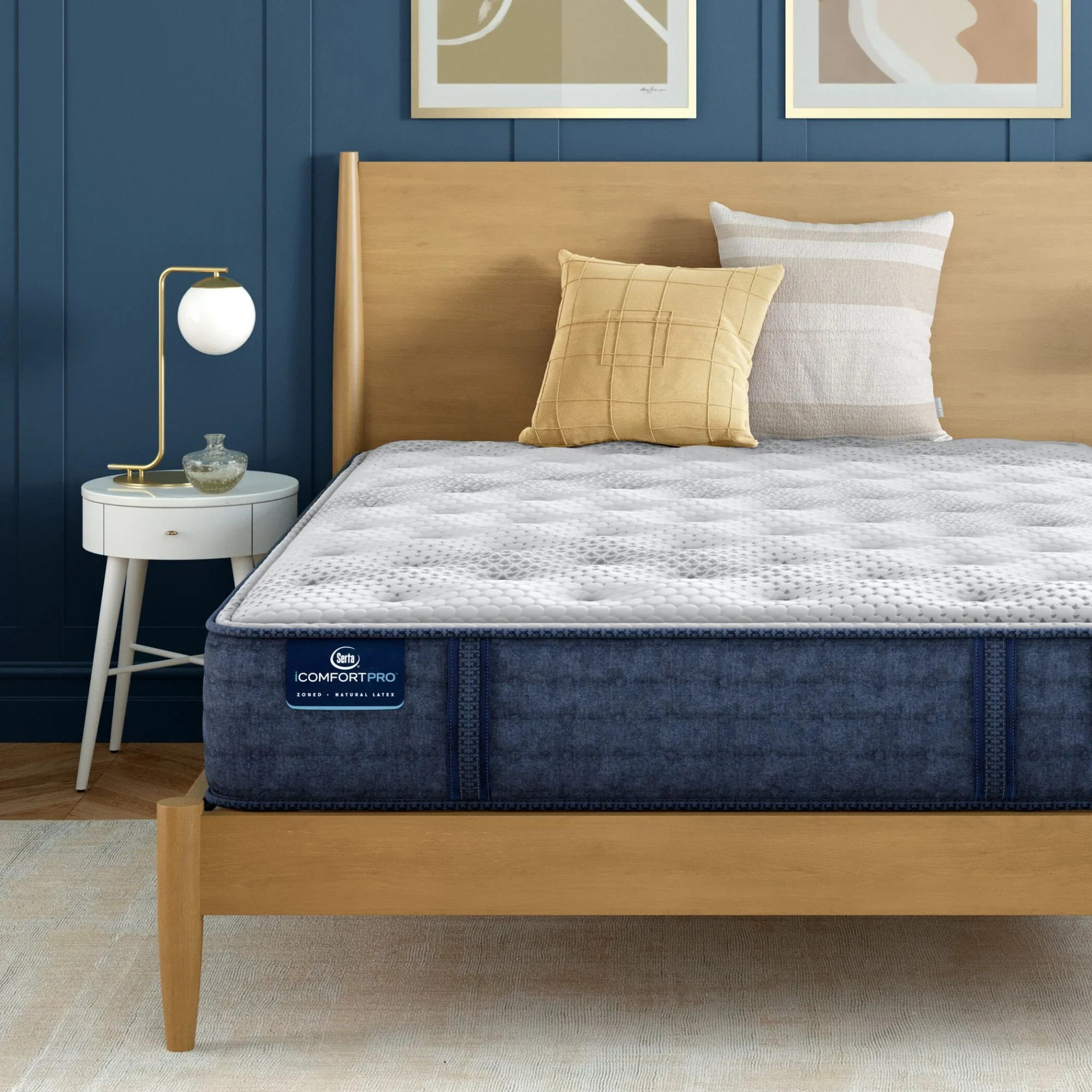 Serta iComfortPro Level One 12" Latex Foam Medium Mattress - Queen | Serta