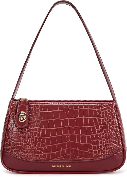 Missnine Shoulder Bag Purses for Women Small Handbags Mini Clutch Purse with Adjustable Strap Tre... | Amazon (US)