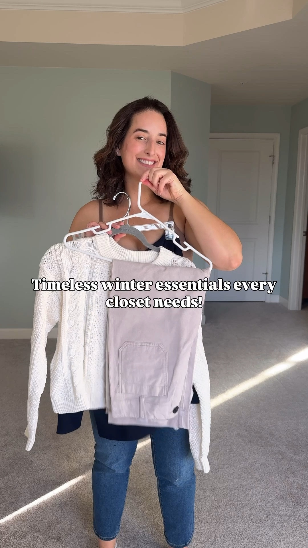 Counting down to spring, but these winter ❄️ wardrobe essentials are carrying me through the remaining  cold weeks. 

 If you’re looking for timeless layers, neutral staples, and easy mix-and-match pieces, then this try-on haul is for you! ⛄️🤍

Use code INFG-25COLLECTLIKEKAITLYN10 for 10% off your first order! 


#WinterCapsuleWardrobe #ClosetEssentials #CapsuleWardrobe #WinterStyle #EverydayOutfits #WinterOutfitIdeas #momstyle 

#LTKMidsize #LTKSeasonal #LTKWorkwear