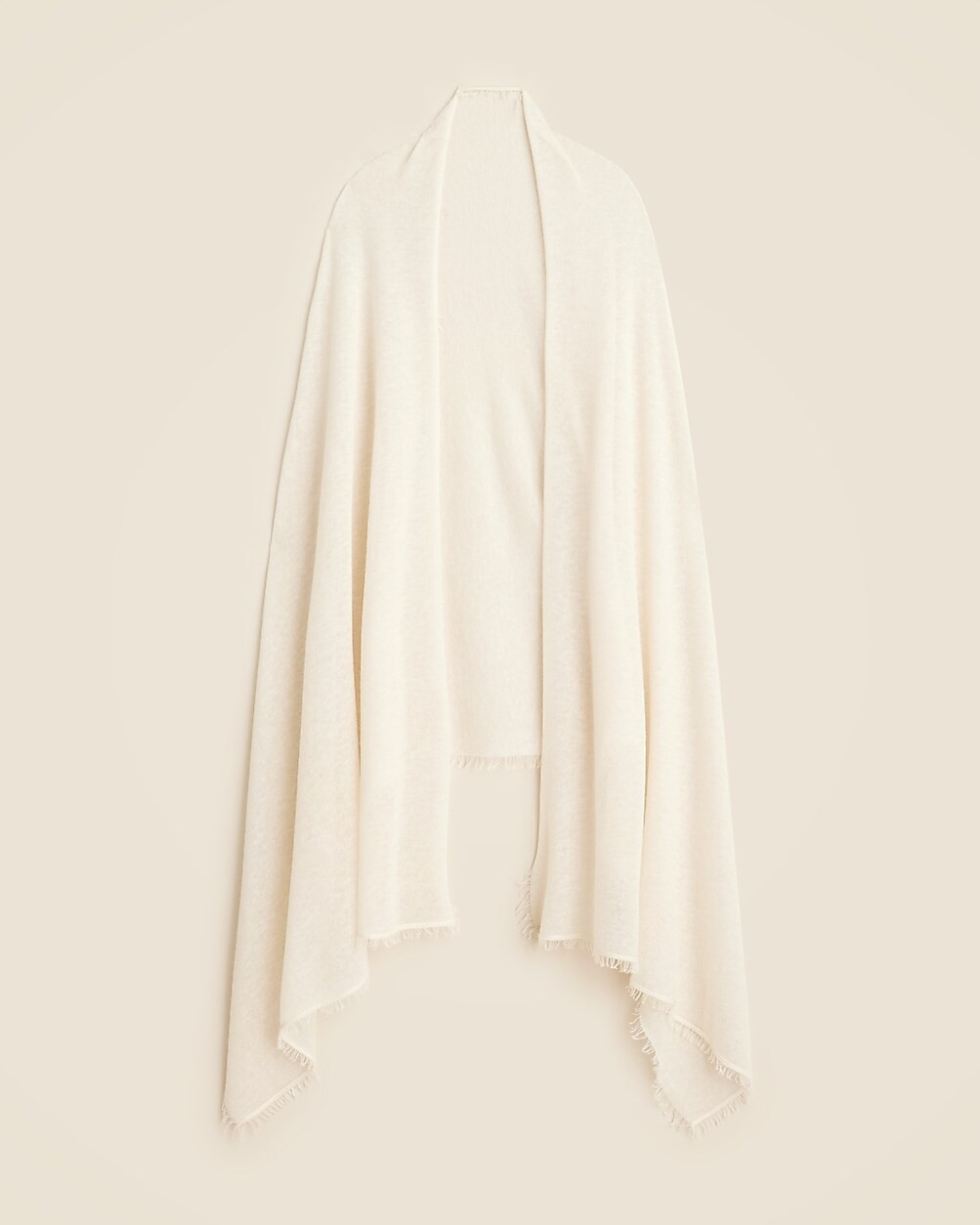 Oversized featherweight cashmere wrap | J. Crew US