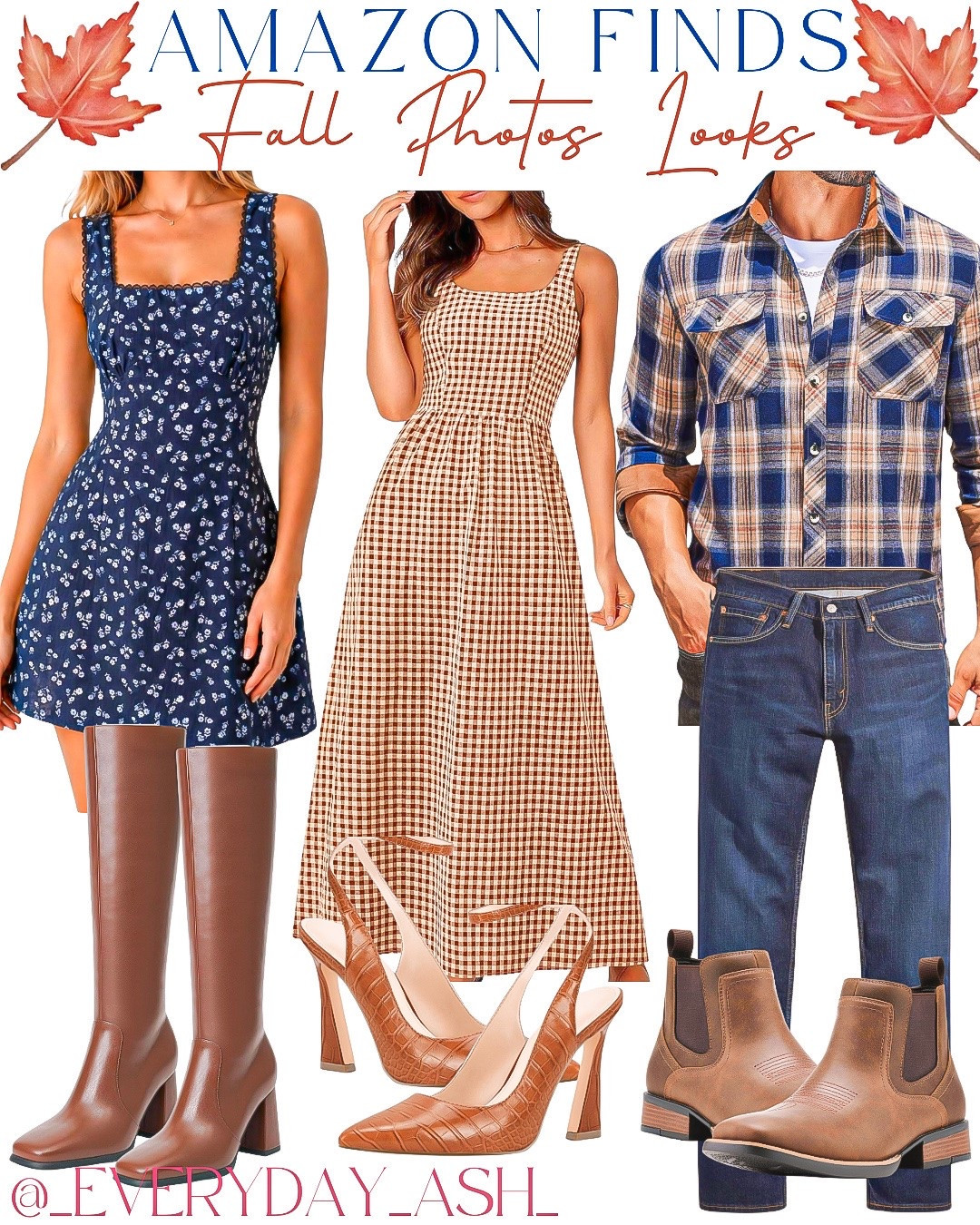 Amazon / fall family photo outfits 

Fall outfits, men’s fashion , women’s fall outfit, fall dress, fall shoes, men’s shoes