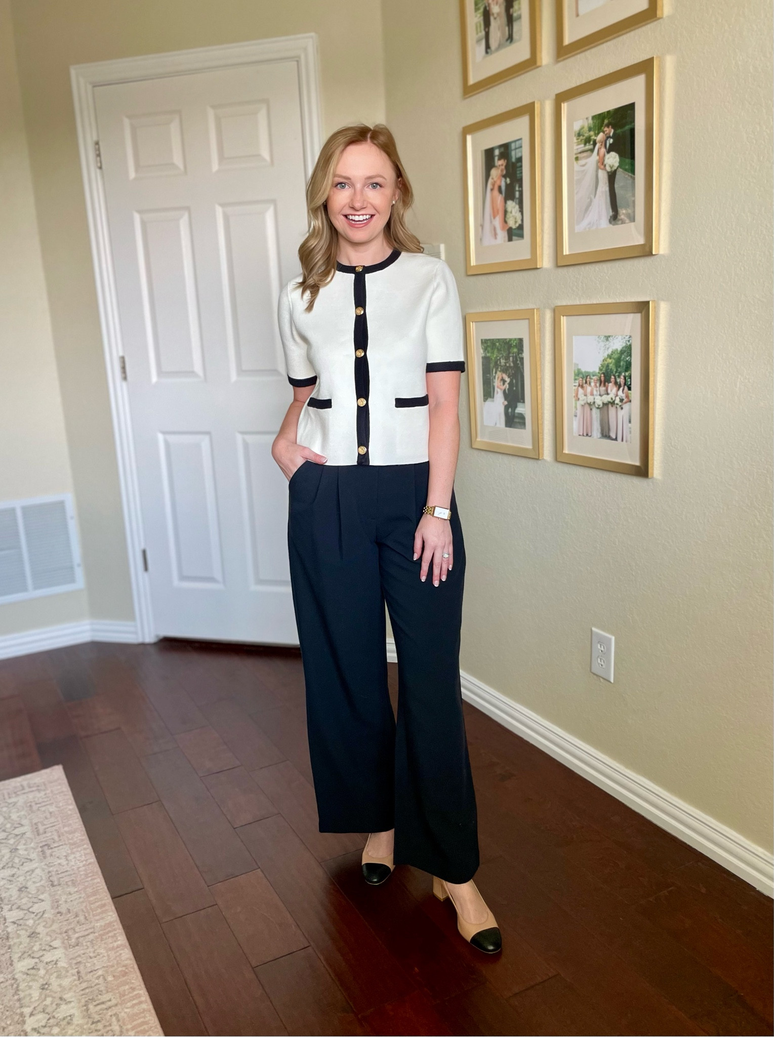 Wearing an XS in top and 26S in pants | fall workwear, work outfit, work pants, trousers, sweater top 

#LTKStyleTip #LTKFallSale #LTKSeasonal