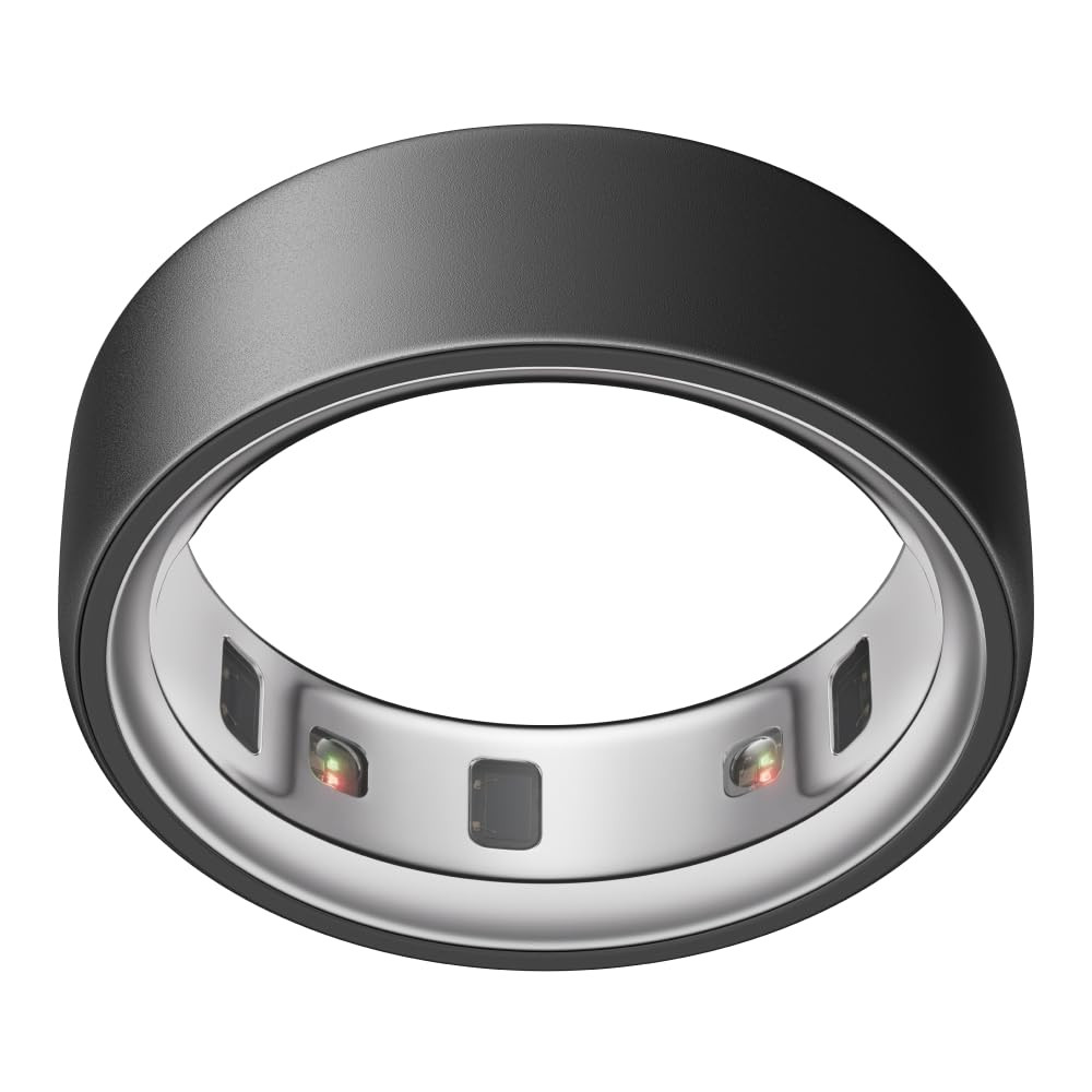 Oura Ring 4 - Stealth - Size 8 - Size Before You Buy | Amazon (US)