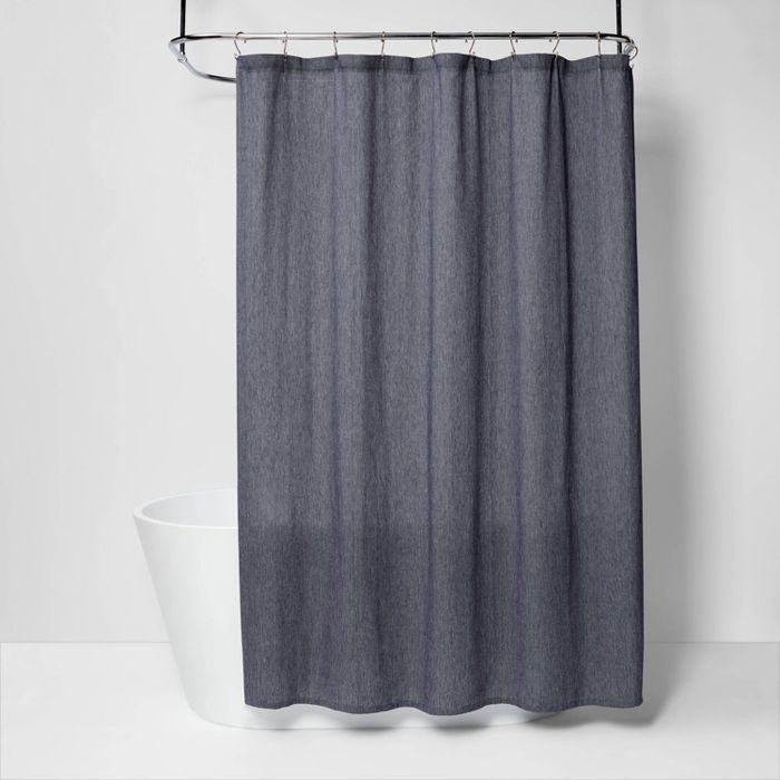 Woven Pattern Shower Curtain Blue - Project 62™ | Target