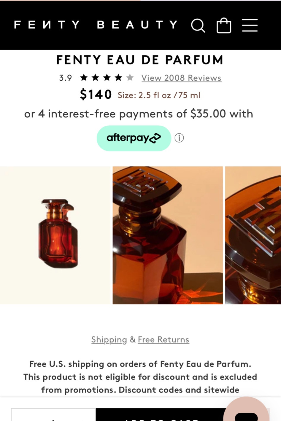 FENTY Beauty Perfume

#LTKbeauty