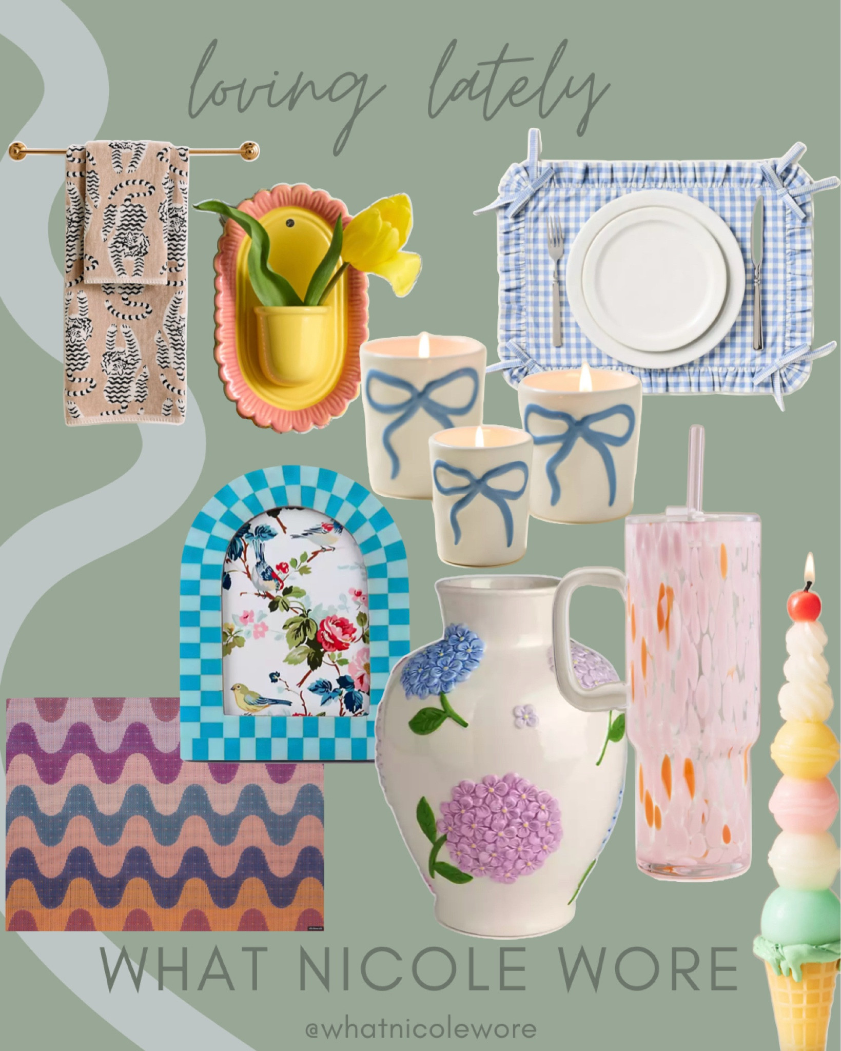 Colorful and patterned home finds that I’m loving! // dopamine decor, whimsy home, colorful home decor, bow candle, blue and white home decor, hydrangea print vase, girly decor

#LTKHome #LTKSaleAlert