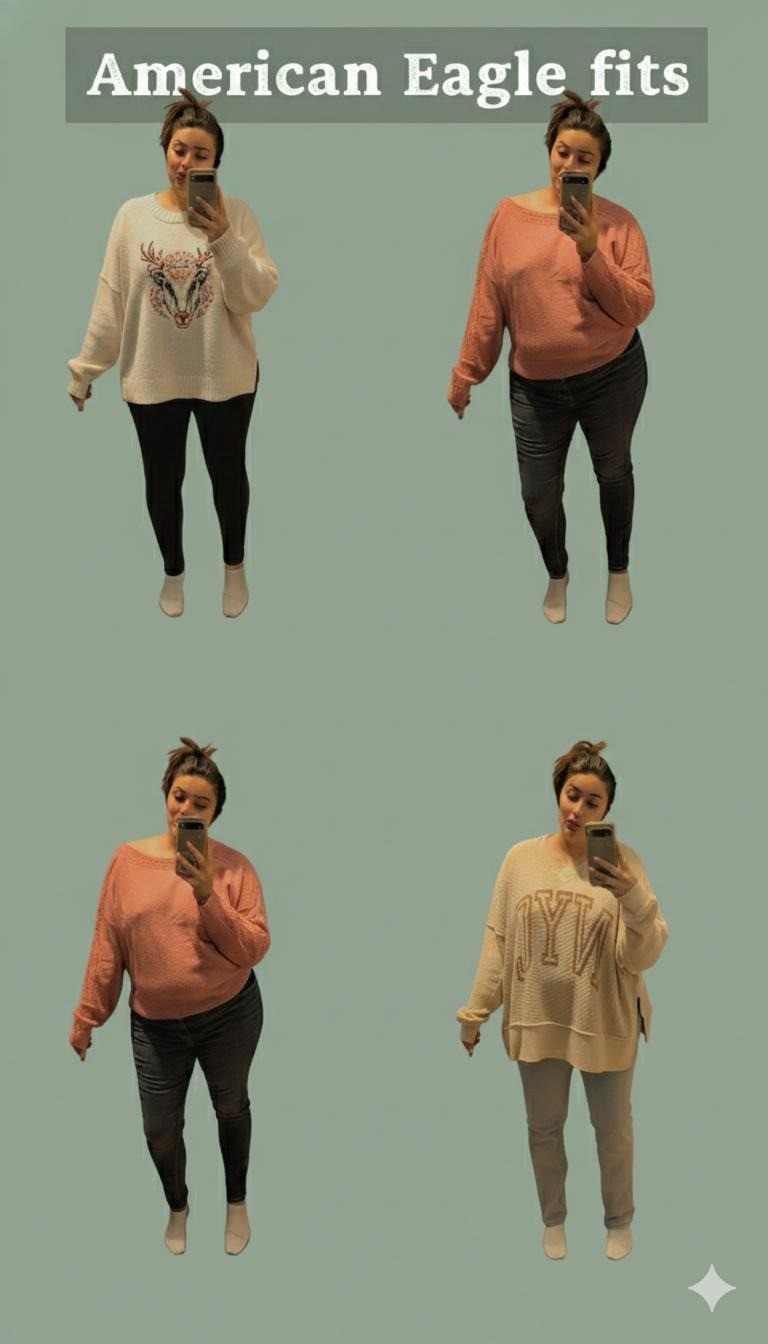 AE Sweaters Jeans and More

#LTKootd #LTKPlusSize #LTKSeasonal