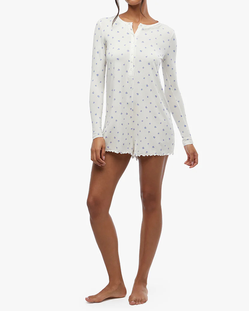 Boxy Henley Romper | We Wore What