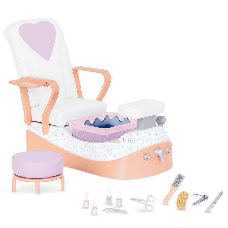 Our Generation Yay, Spa Day! Salon Chair Accessory Set for 18" Dolls | Target