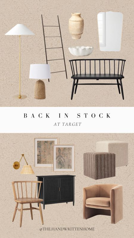 What’s in stock! The closest to my blanket ladder is back in stock! Select the bronze color!

Also my vintage rug art restocked at Target! Always a best seller.

Studio Mcgee
McGee
Amber interiors
Blanket ladder
Curved mirror
Rattan sconce
Black cabinet


#LTKFind #LTKSeasonal #LTKhome