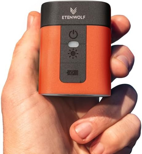 ETENWOLF AIR 3 Air Pump for Inflatables with 2600 mAh Battery & Camping Light, Ultra-Fast and Min... | Amazon (US)