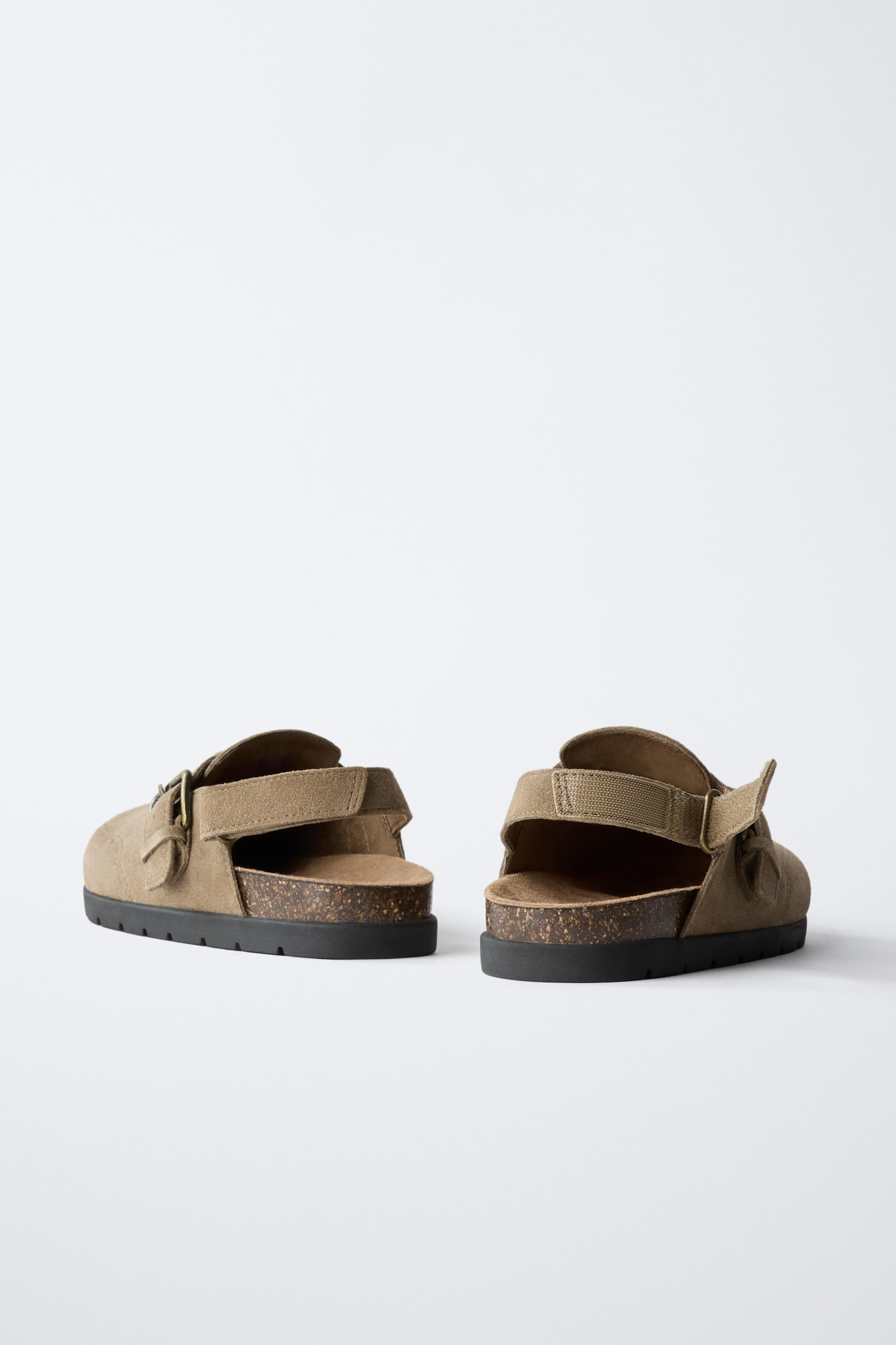 SABOTS CROÛTE DE CUIR | Zara FR