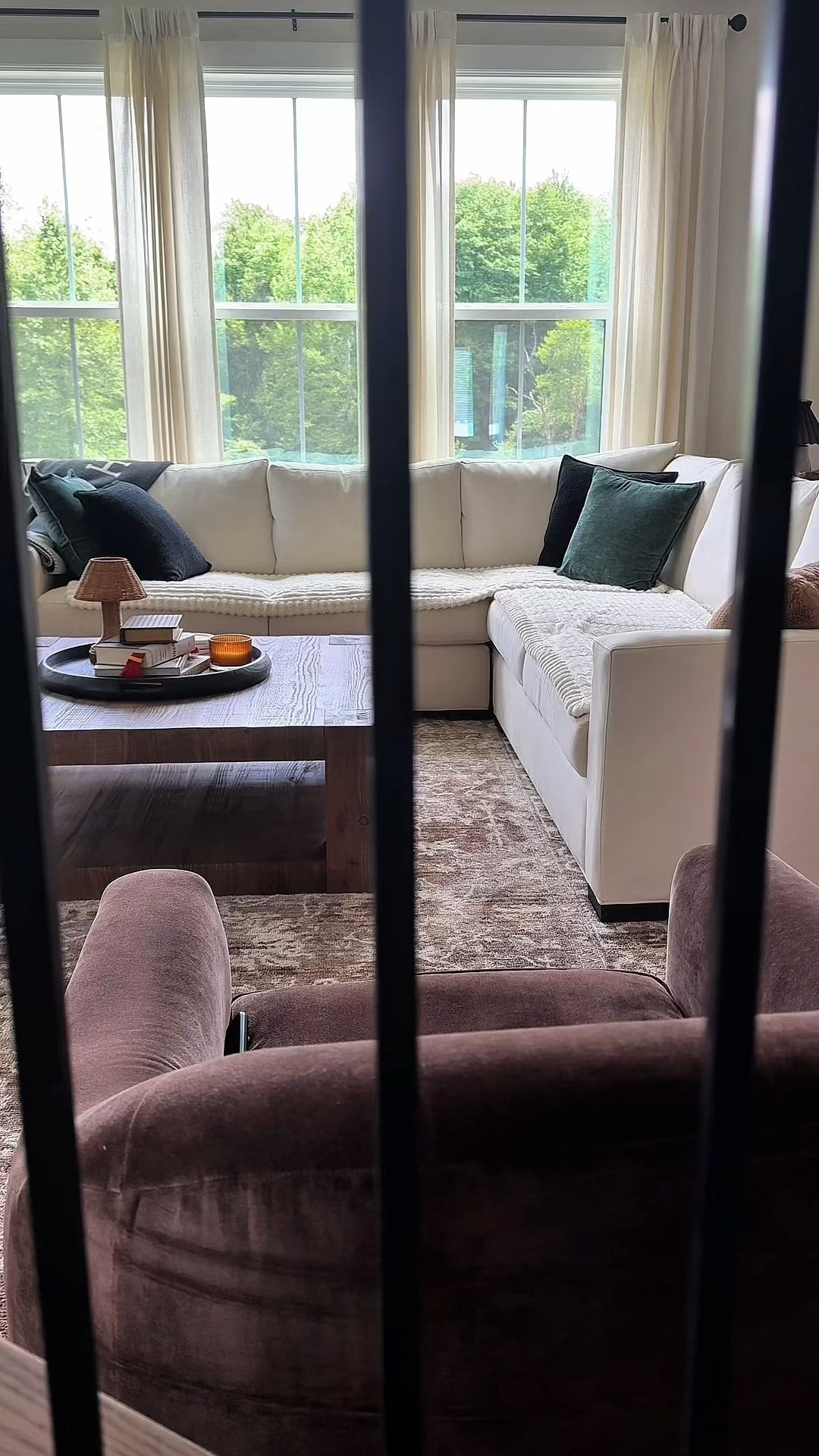 My @Wayfair rug that changed my entire vibe of the living room! #ltkhome