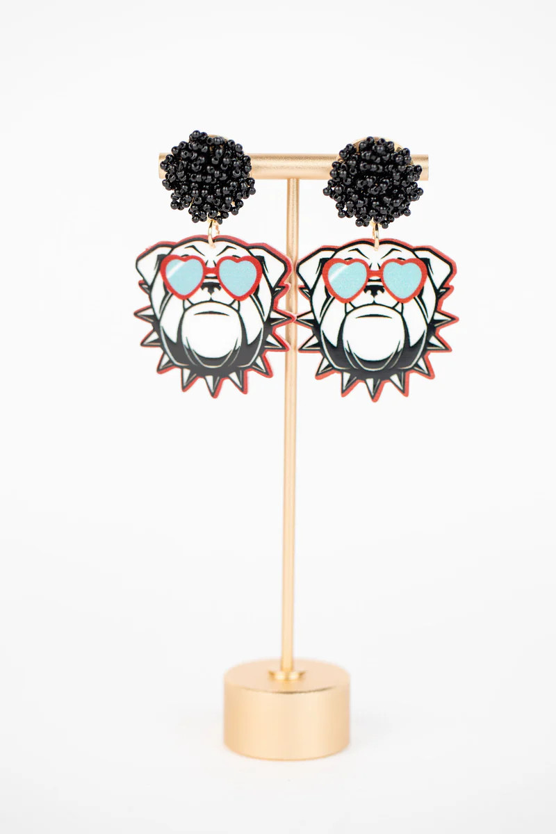 Bulldog Earrings | Avara