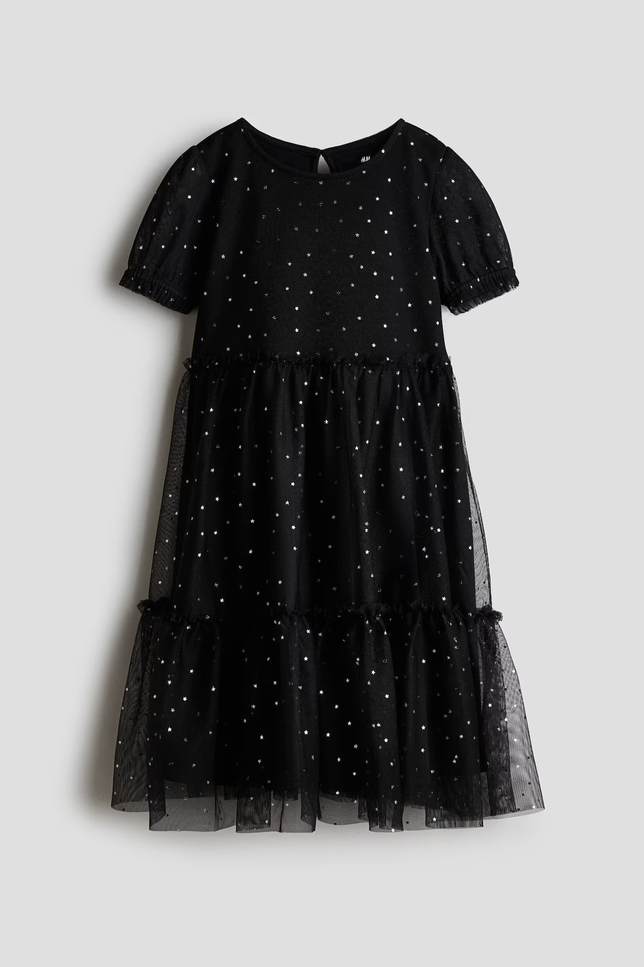 Foil-Print Tulle Dress | H&M (US + CA)