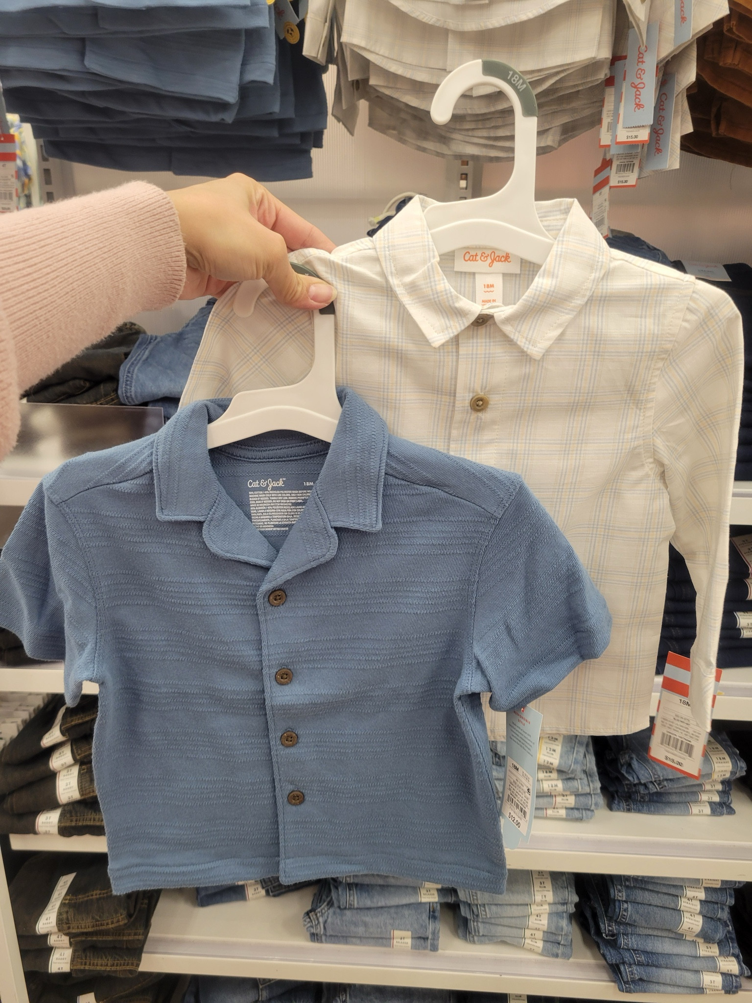 New toddler boy button up shirts. Dressy. Easter outfit. Spring summer family photos. Pictures. Beach vacation. Boy mom. Target. Cat & Jack finds. 

 #LTKmomlife #LTKKids #LTKWedding