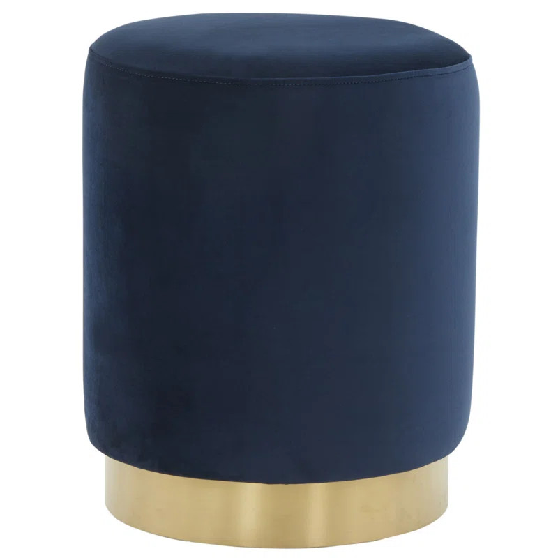 Skye Velvet Ottoman | Wayfair North America