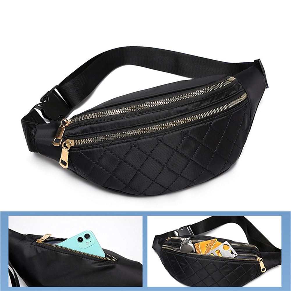 Fanny Pack for Men & Women, Fashion Waterproof Waist Packs with Adjustable Belt for Travel Sports... | Walmart (US)