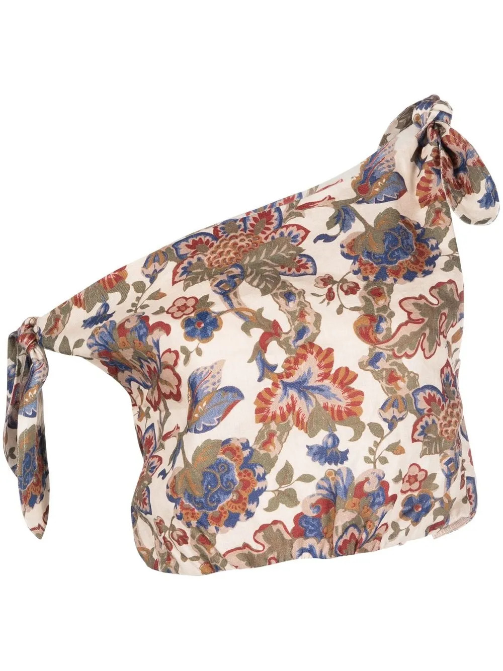 SIR. off-shoulder  floral-motif Crop Top - Farfetch | Farfetch Global