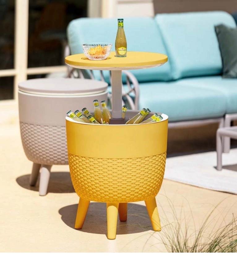 #patio #cooler #tablecooler #summer #sidetable #newhome #housewarming