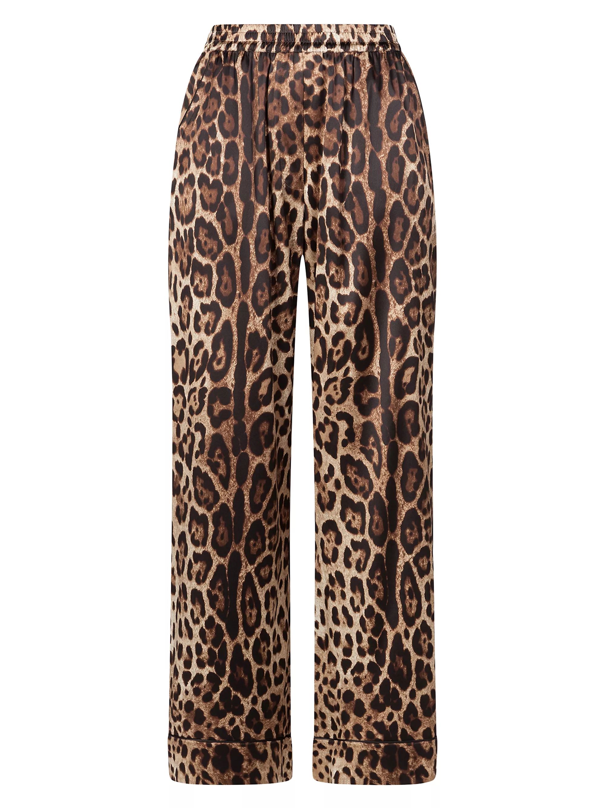 Leopard Printed Pants | Saks Fifth Avenue