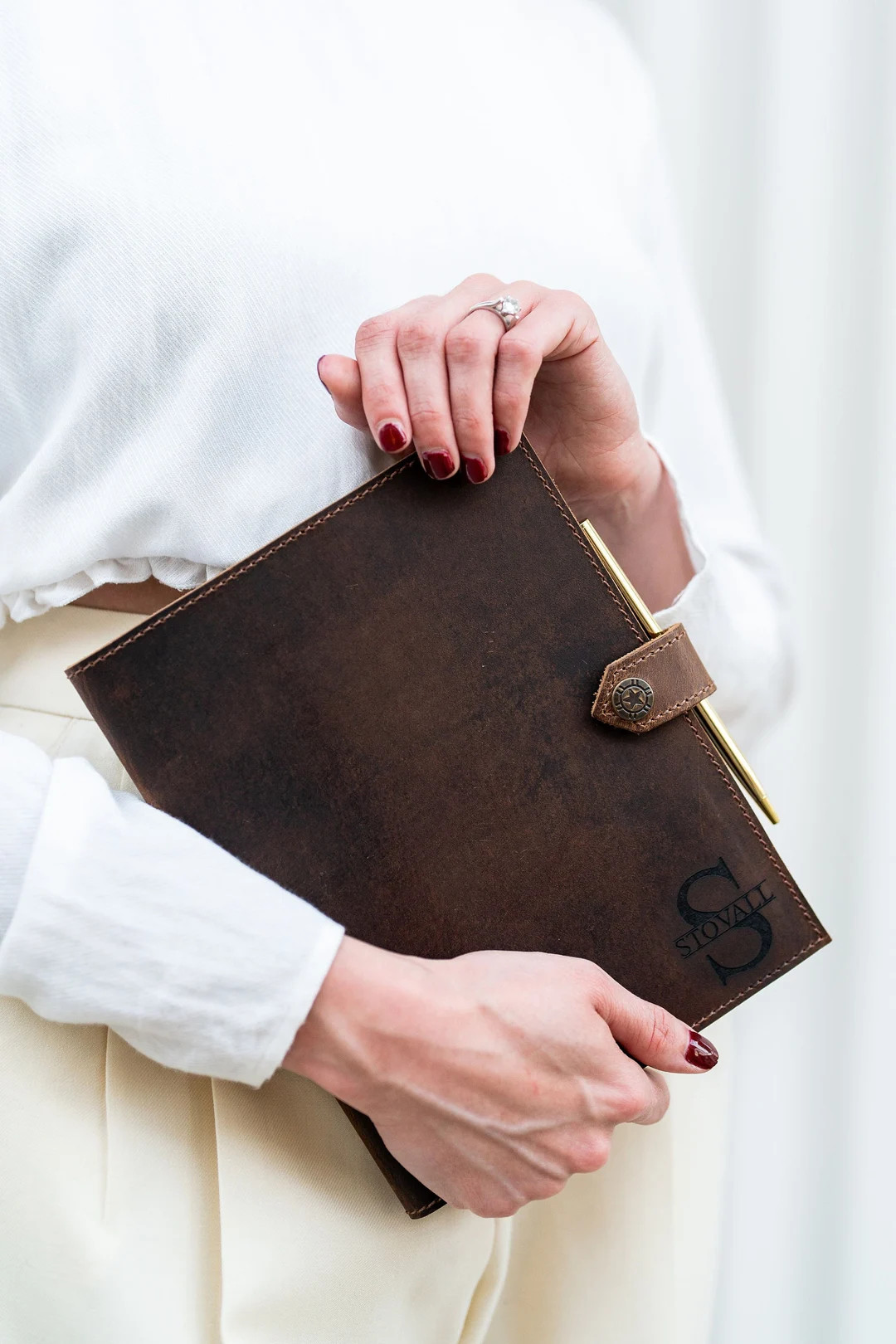 Leather Planner 2025, Personalized 2025 Daily Planner, Planner Cover Refillable, Productivity Pla... | Etsy (US)